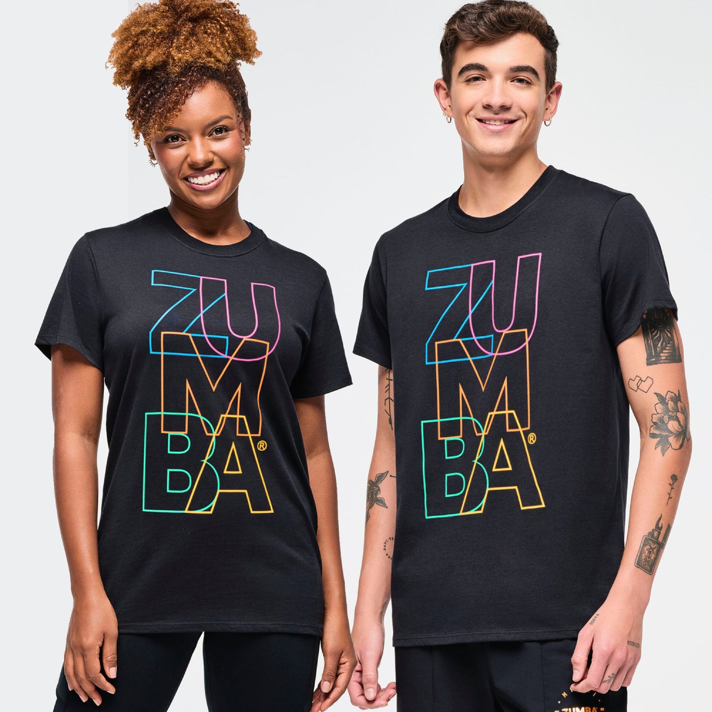 Zumba Block Tee