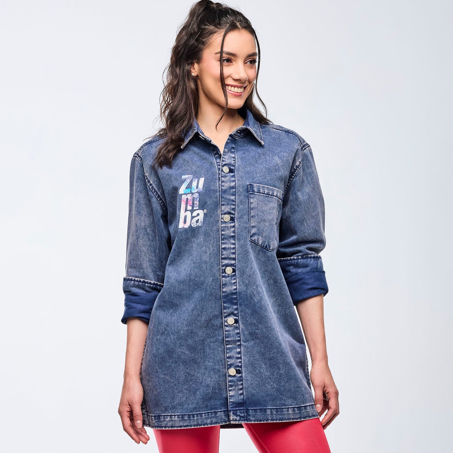 Apres Zumba Button-Up Shacket