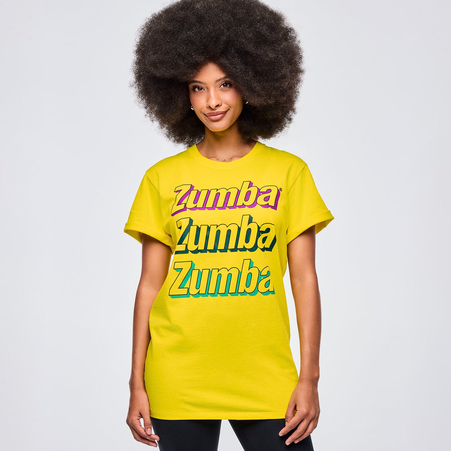 Apres Zumba Unisex Crew Neck Tee - Sunrays