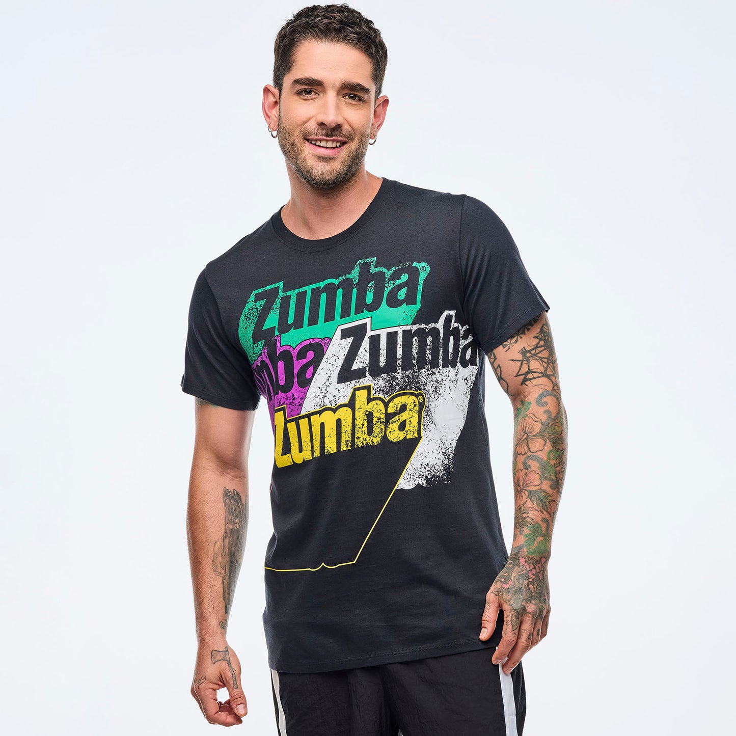 Apres Zumba Unisex Crew Neck Tee - Bold Black