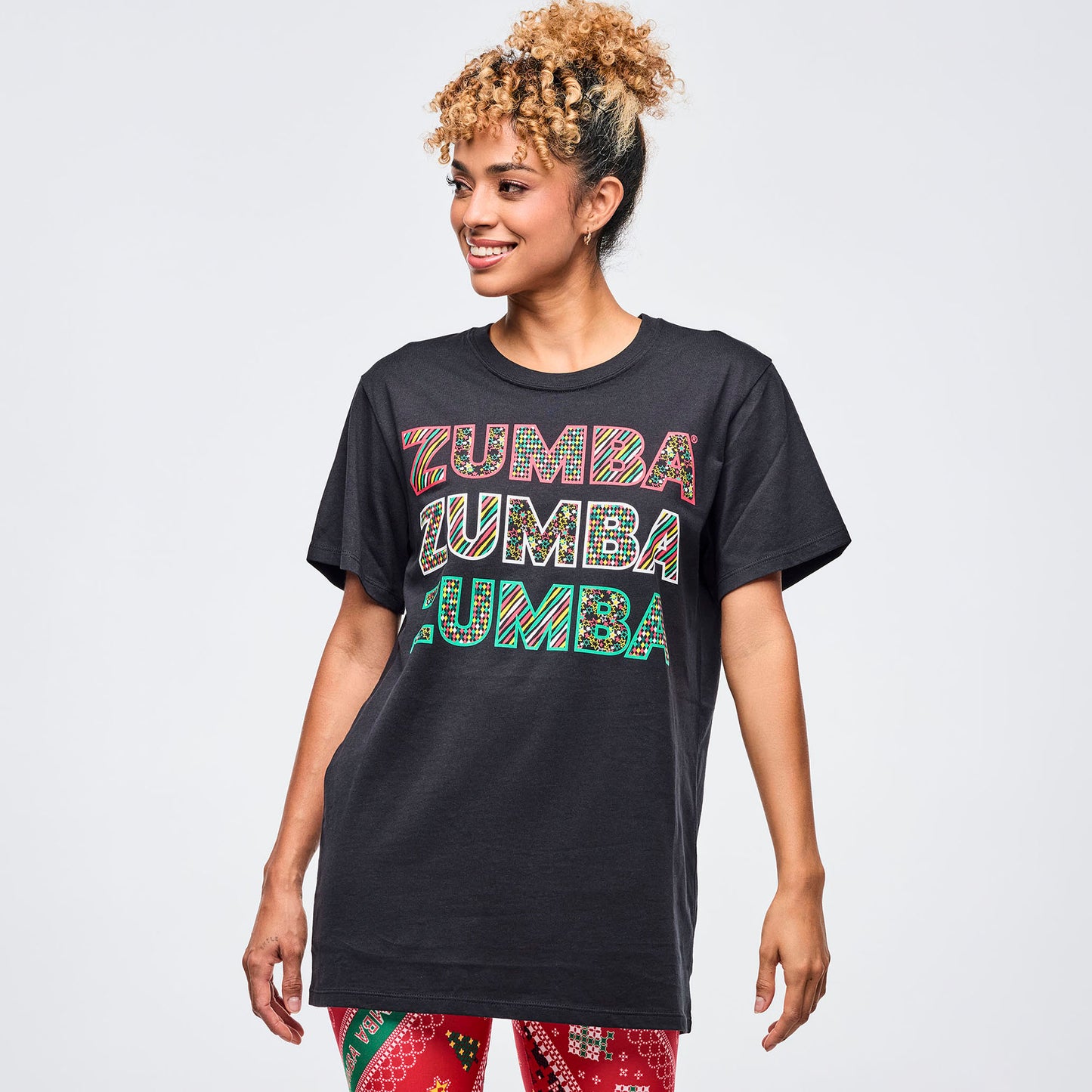 Zumba Holiday Crew Neck Tee Z3T000348