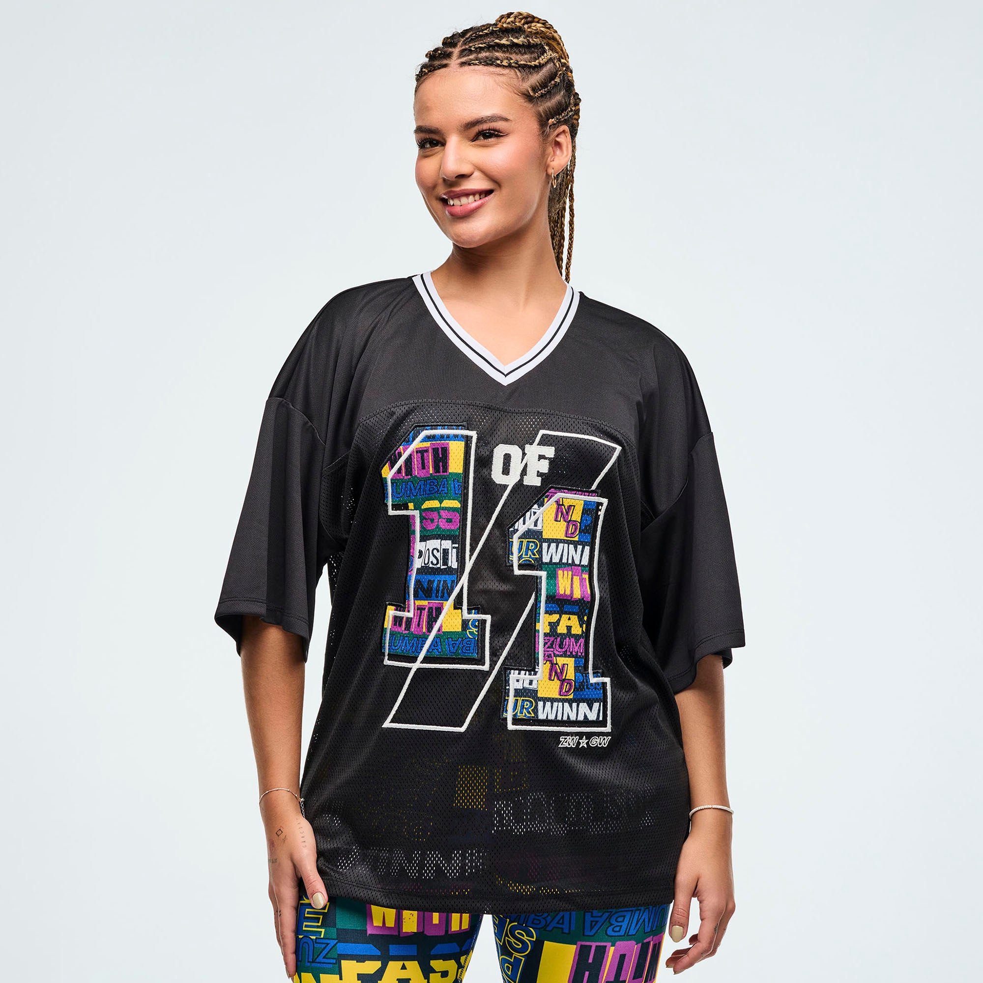ZUMBA TシャツXS パンツS ZW Oversized Sports Jersey Z3T000352 – Zumba Wear Singapore