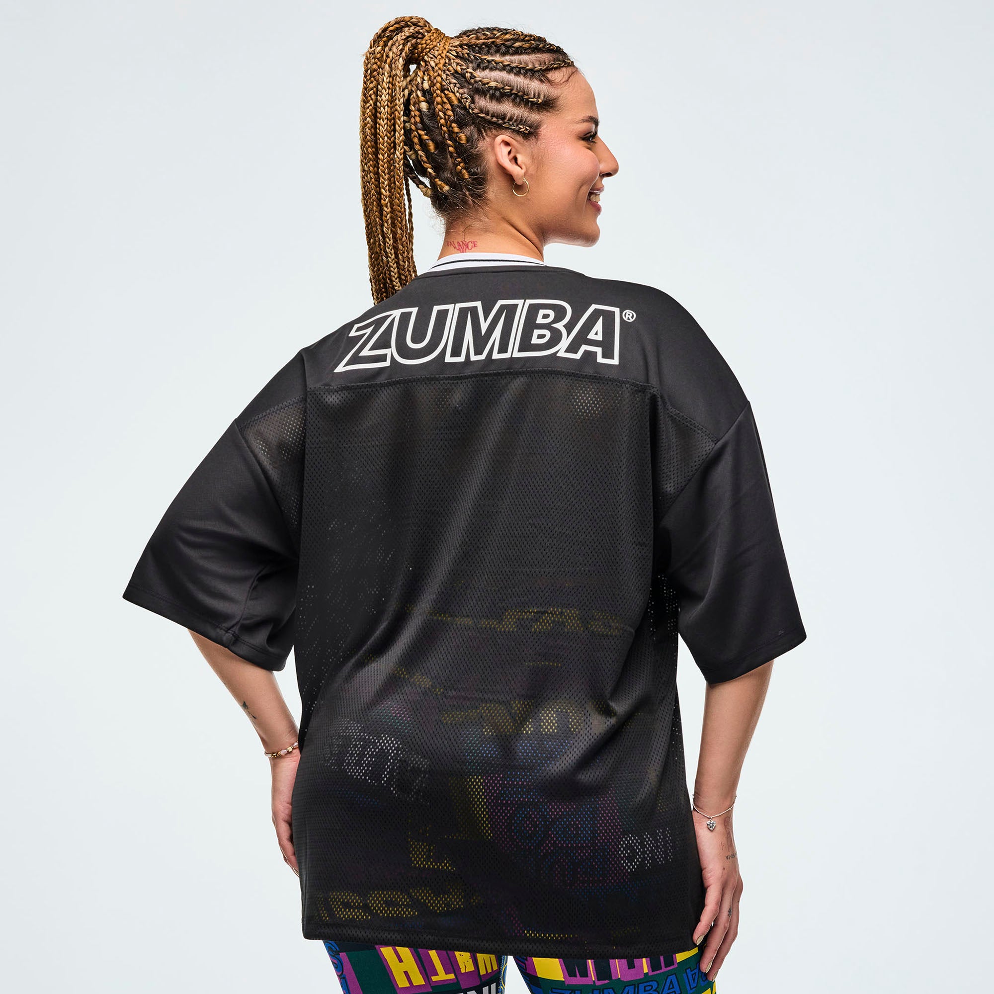 ZW Oversized Sports Jersey Z3T000352 – Zumba Wear Singapore