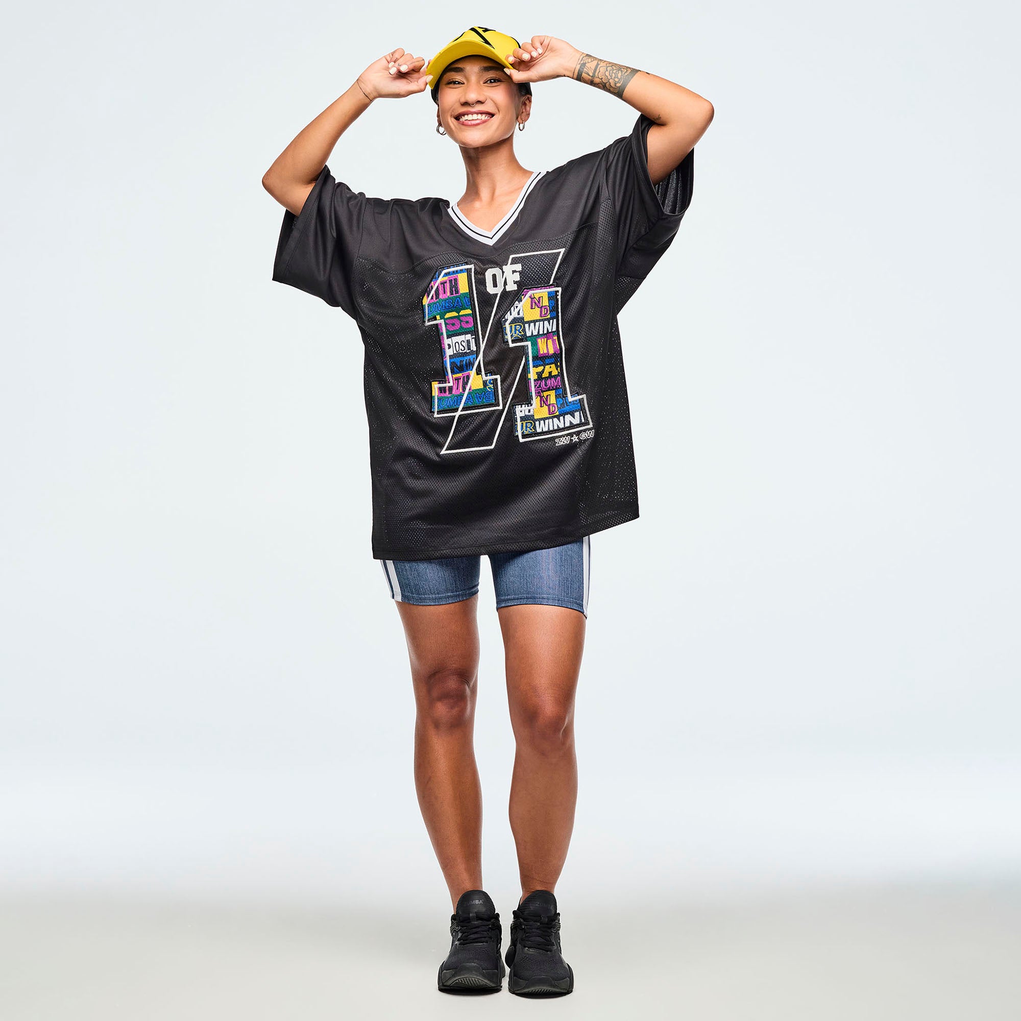 ZW Oversized Sports Jersey Z3T000352 – Zumba Wear Singapore