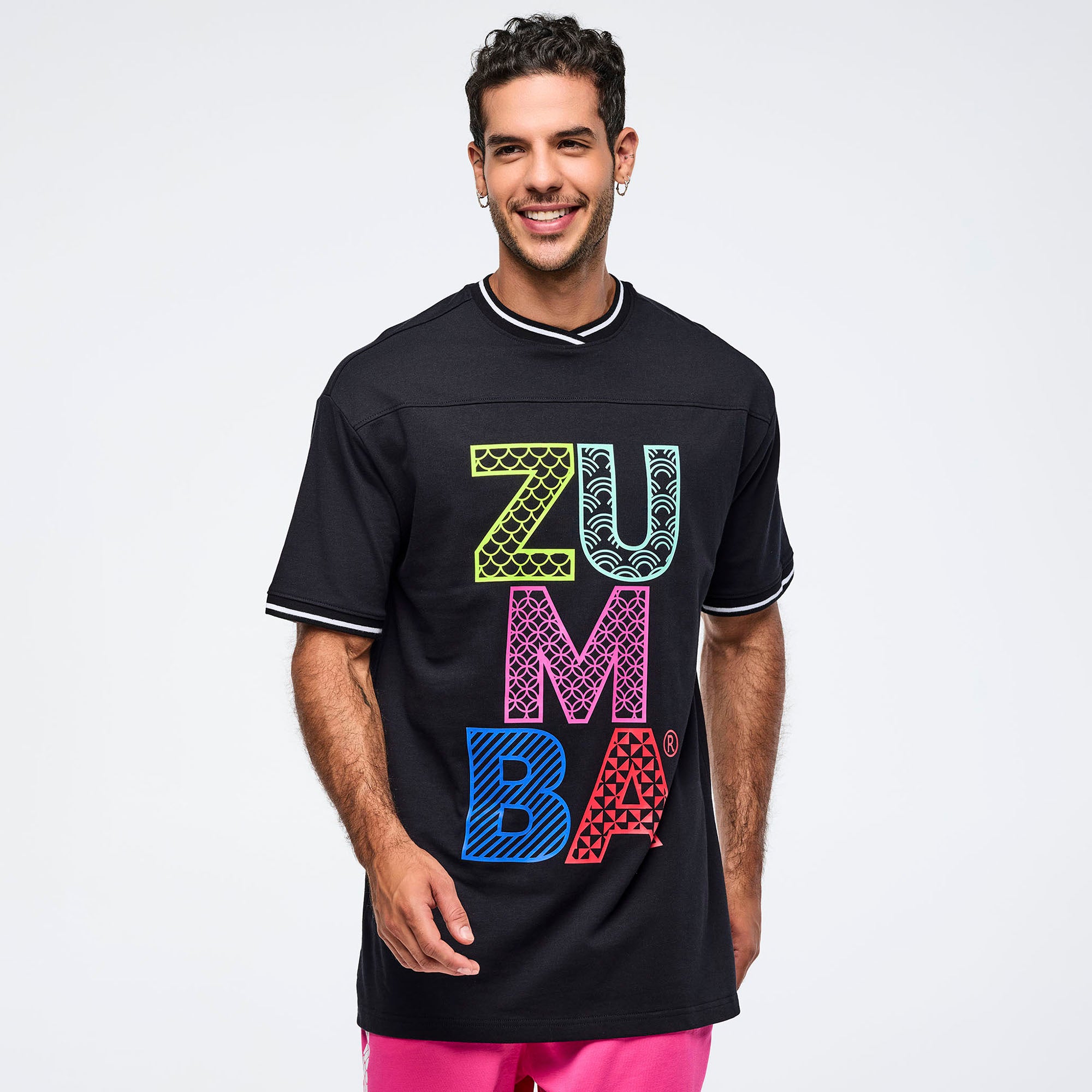 Eastern Flavor Extra Long Oversized Tee Z3T000354 – Zumba Wear