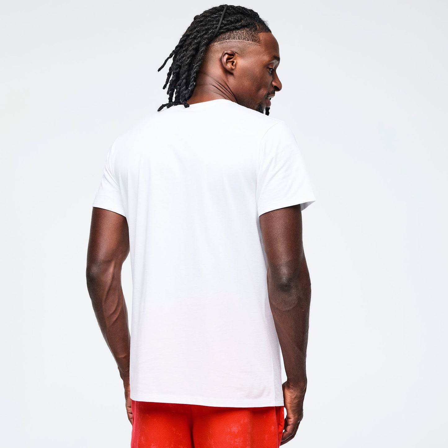 Eastern Flavor Crew Neck Tee - White Z3T000360