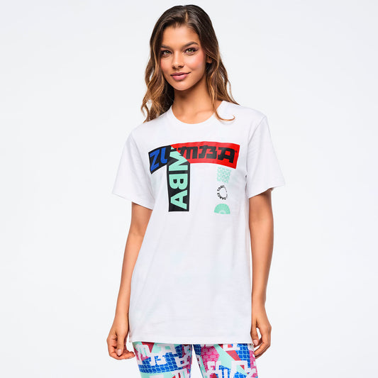 Eastern Flavor Crew Neck Tee - White Z3T000360