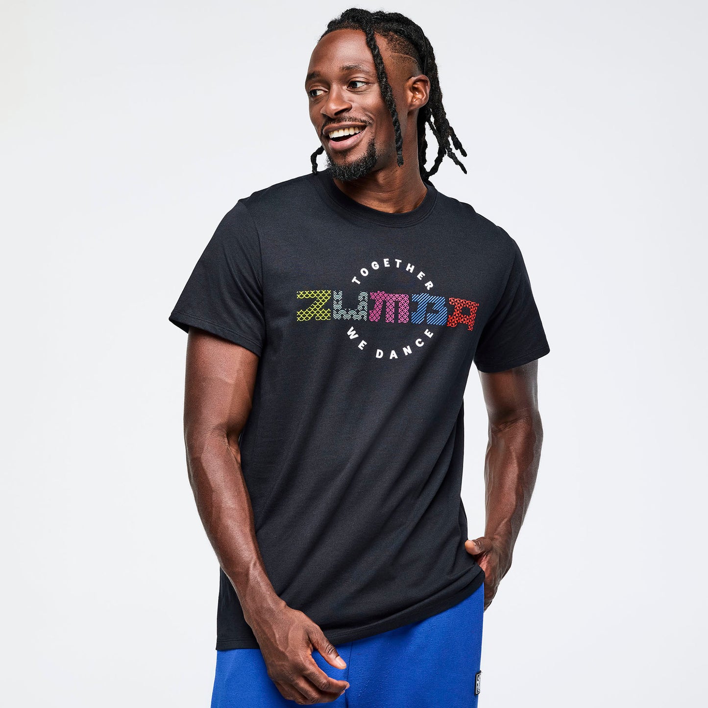 Eastern Flavor Crew Neck Tee - Black Z3T000361