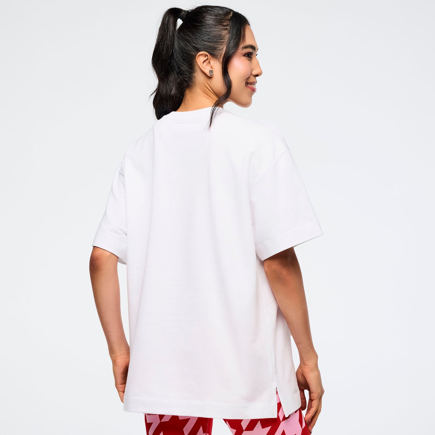 Zumba Amour Oversized Crew Neck Top Z3T000363