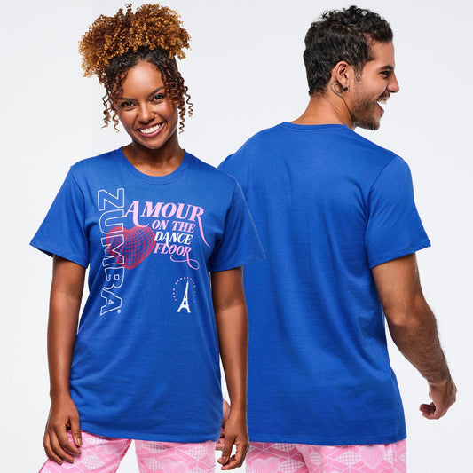 Zumba Amour Unisex Crew Neck Tee Z3T000364