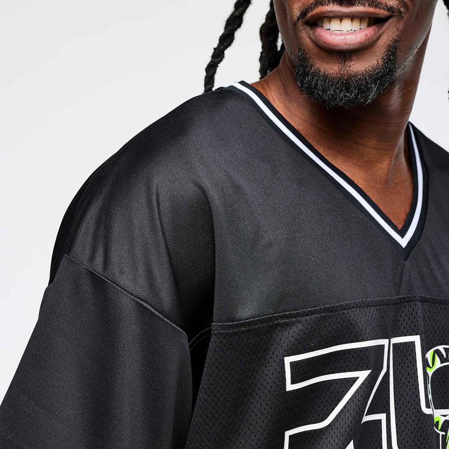 Eastern Flavor Oversized Sports Jersey Z3T000366