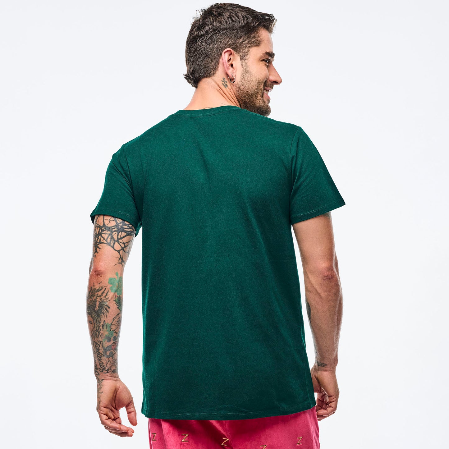 Zumba Holiday Unisex Crew Neck Tee - Teal Z3T000368