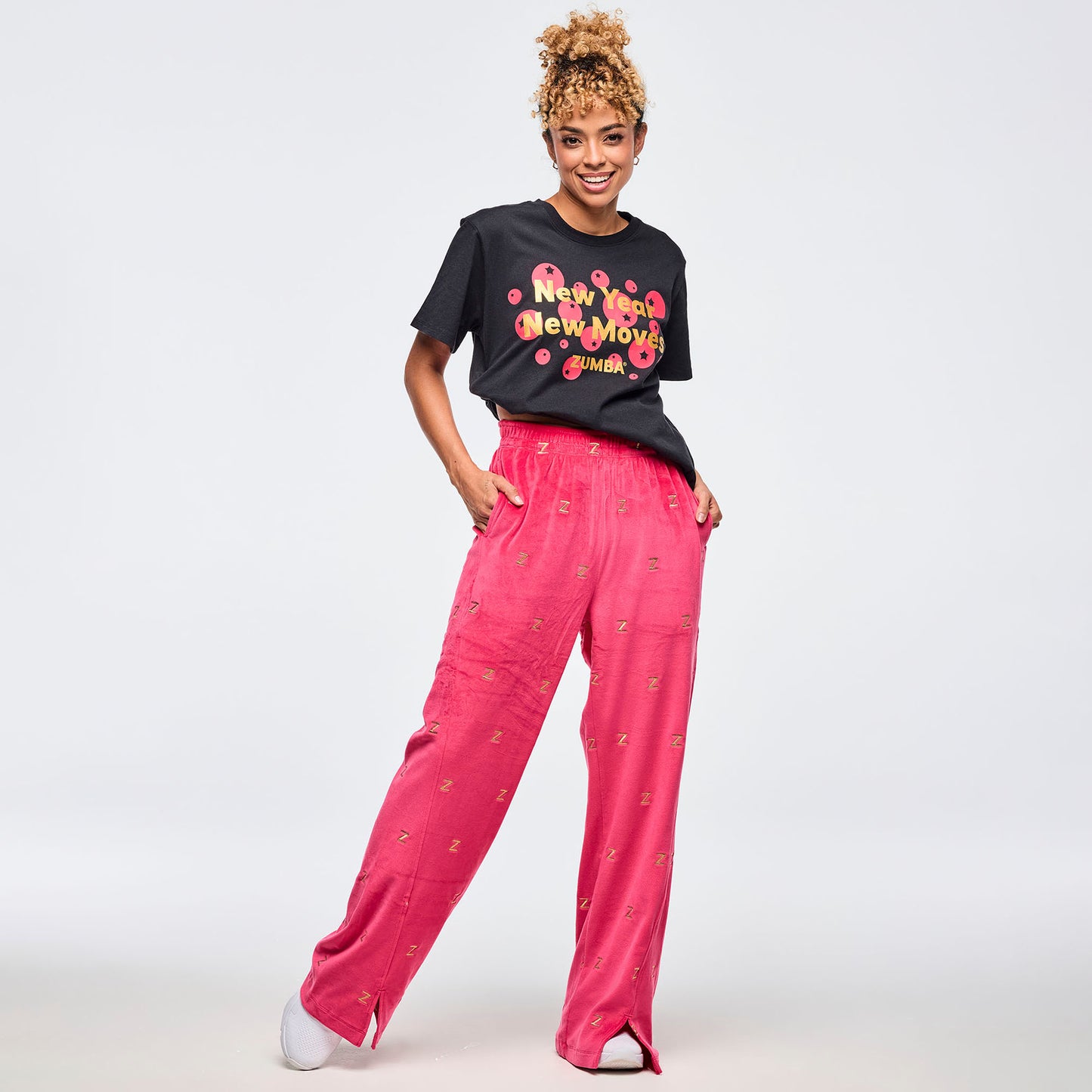 Zumba Holiday Unisex Crew Neck Tee - Black Z3T000369