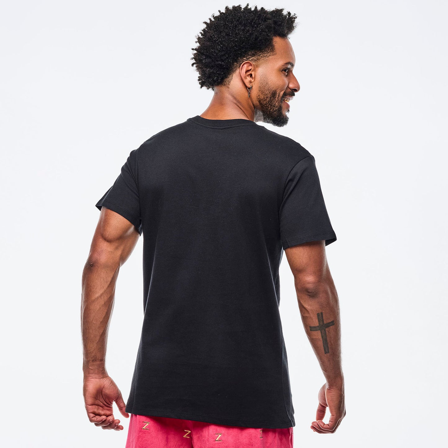 Zumba Holiday Unisex Crew Neck Tee - Black Z3T000369