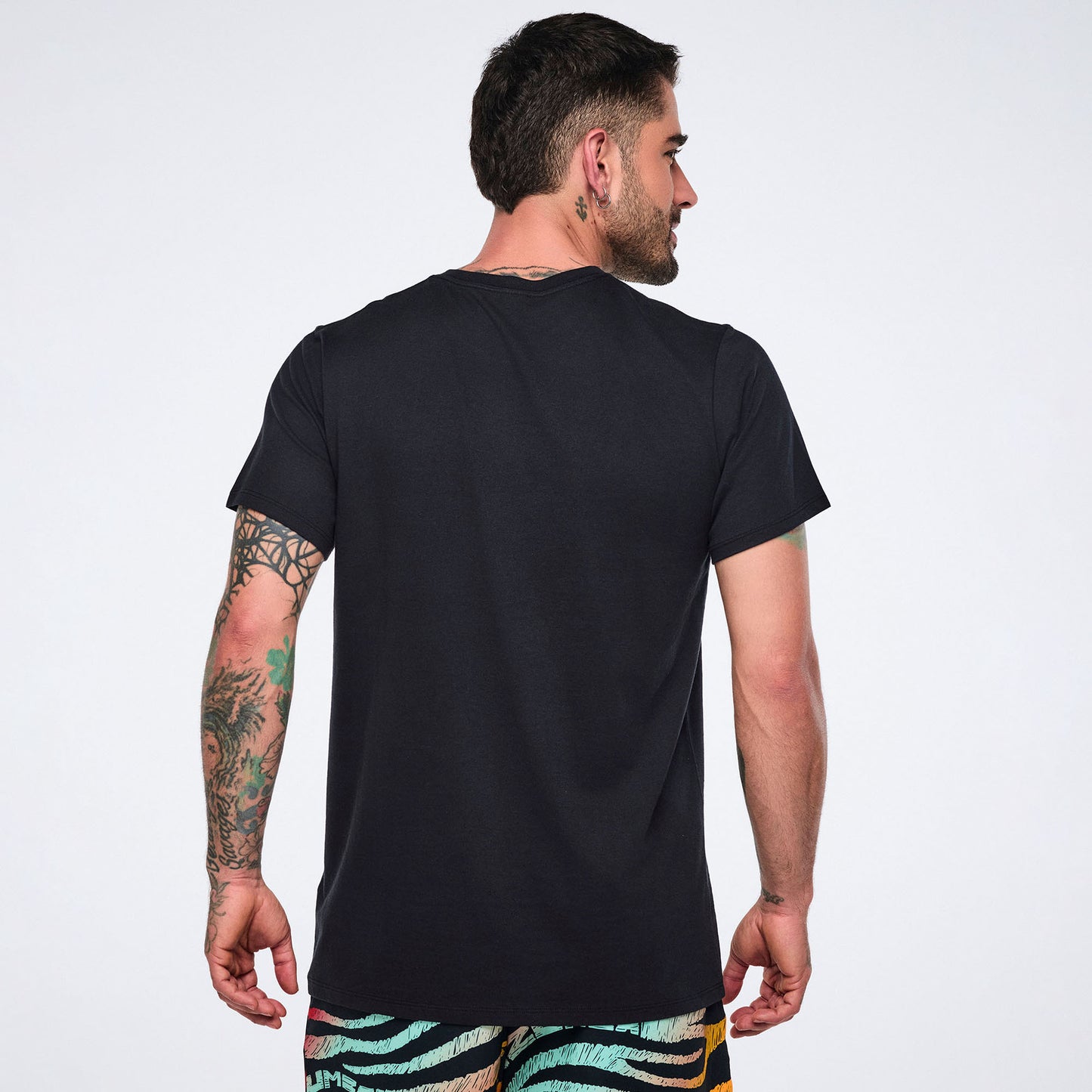 Wildbeat Unisex Crew Neck Tee - Bold Black Z3T000379