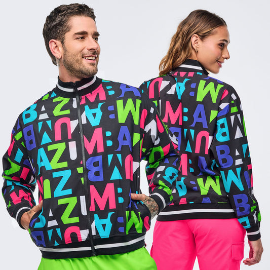 Neon Oversized Track Jacket