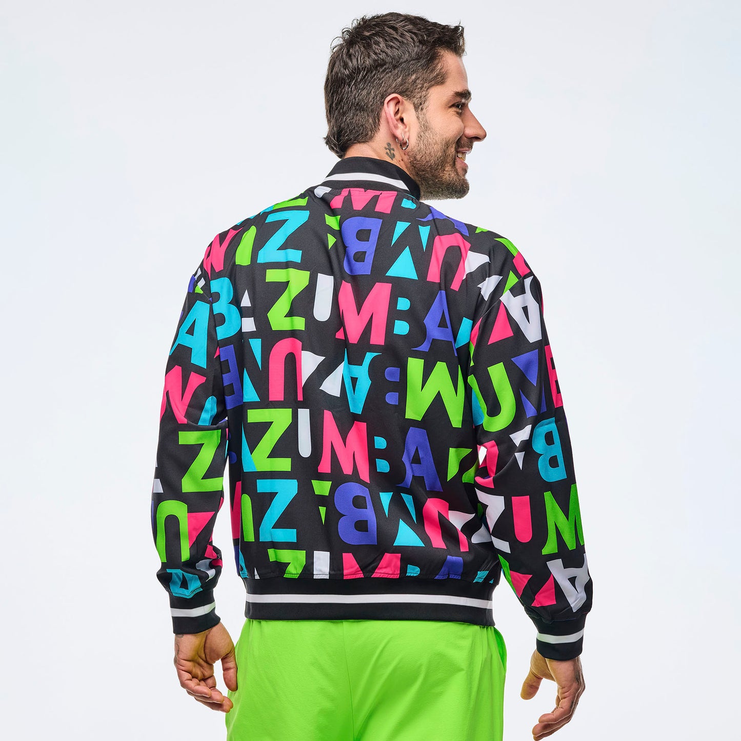 Neon Oversized Track Jacket