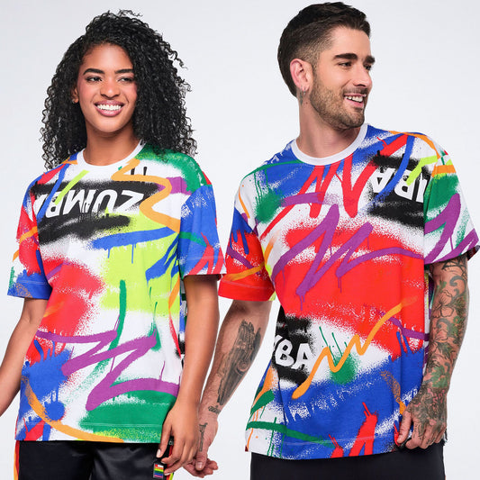 Pride Oversized Crew Neck Top Z3T000390