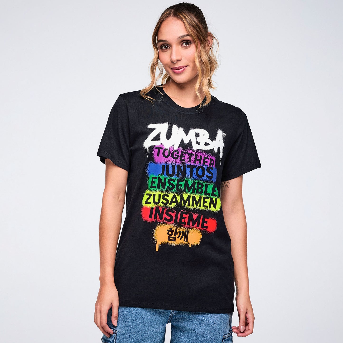 Pride Unisex Crew Neck Tee - Black Z3T000395