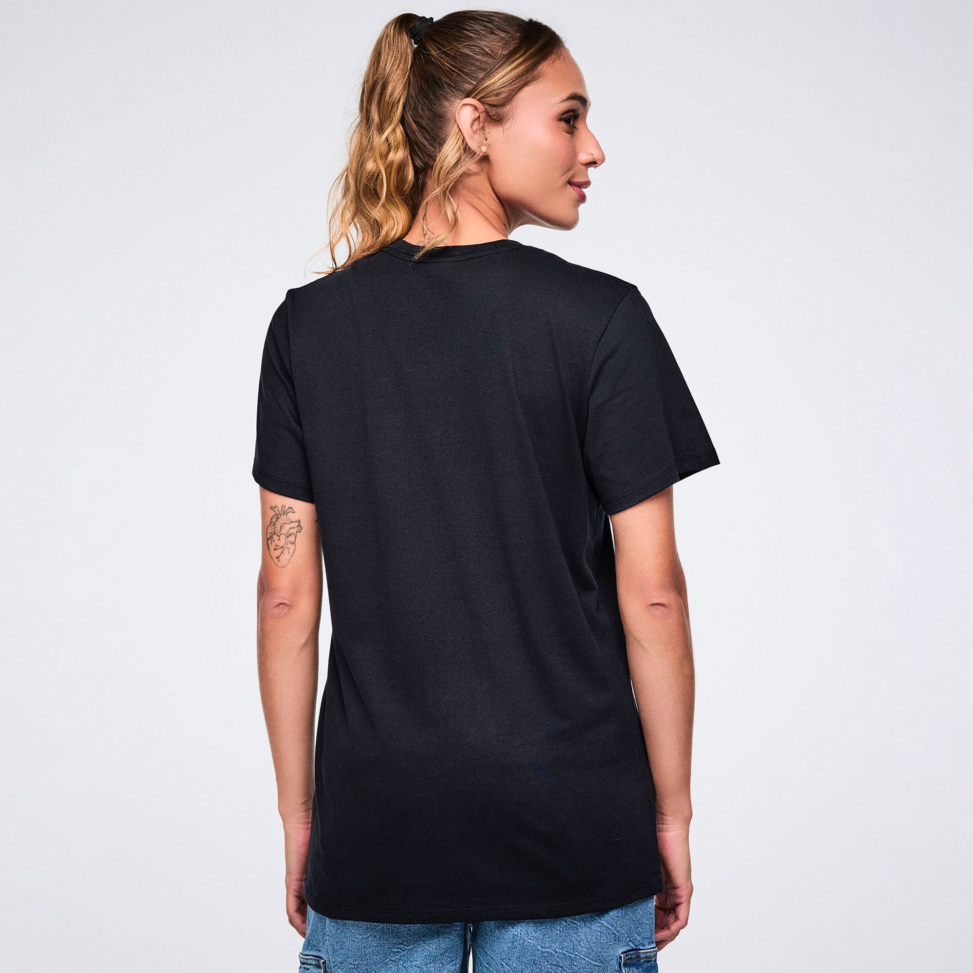 Pride Unisex Crew Neck Tee - Black Z3T000395 – Zumba Wear Singapore