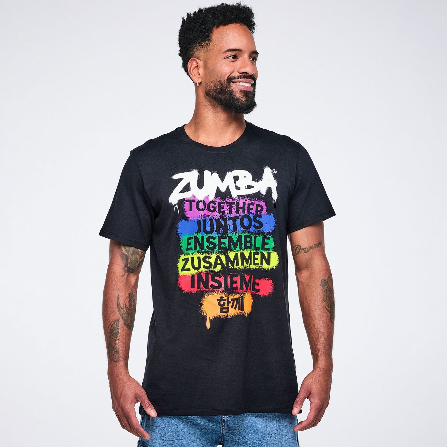 Pride Unisex Crew Neck Tee - Black Z3T000395