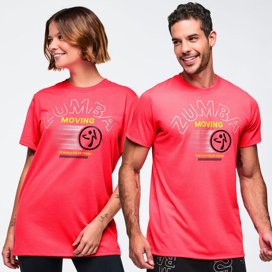 Zumba 25 Unisex Crew Neck Tee Z3T000404