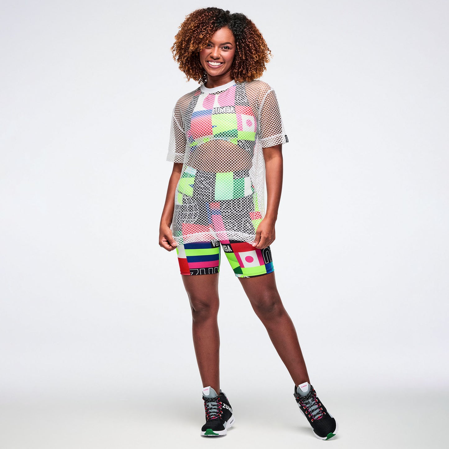 Worldwide Unisex Mesh Crew Neck Top Z3T000425