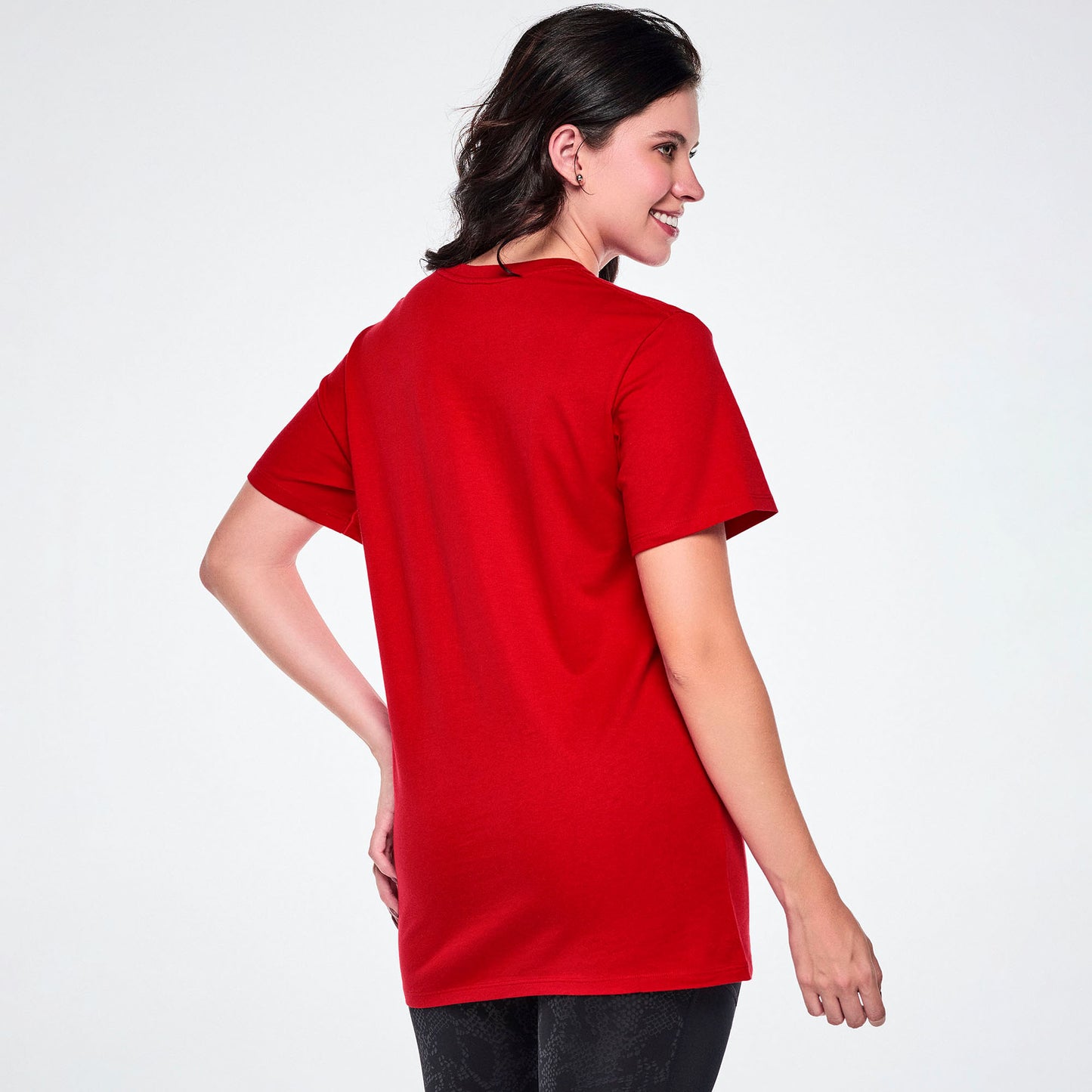 Rock 'n' Roll Unisex Crew Neck Tee - Red Z3T000441