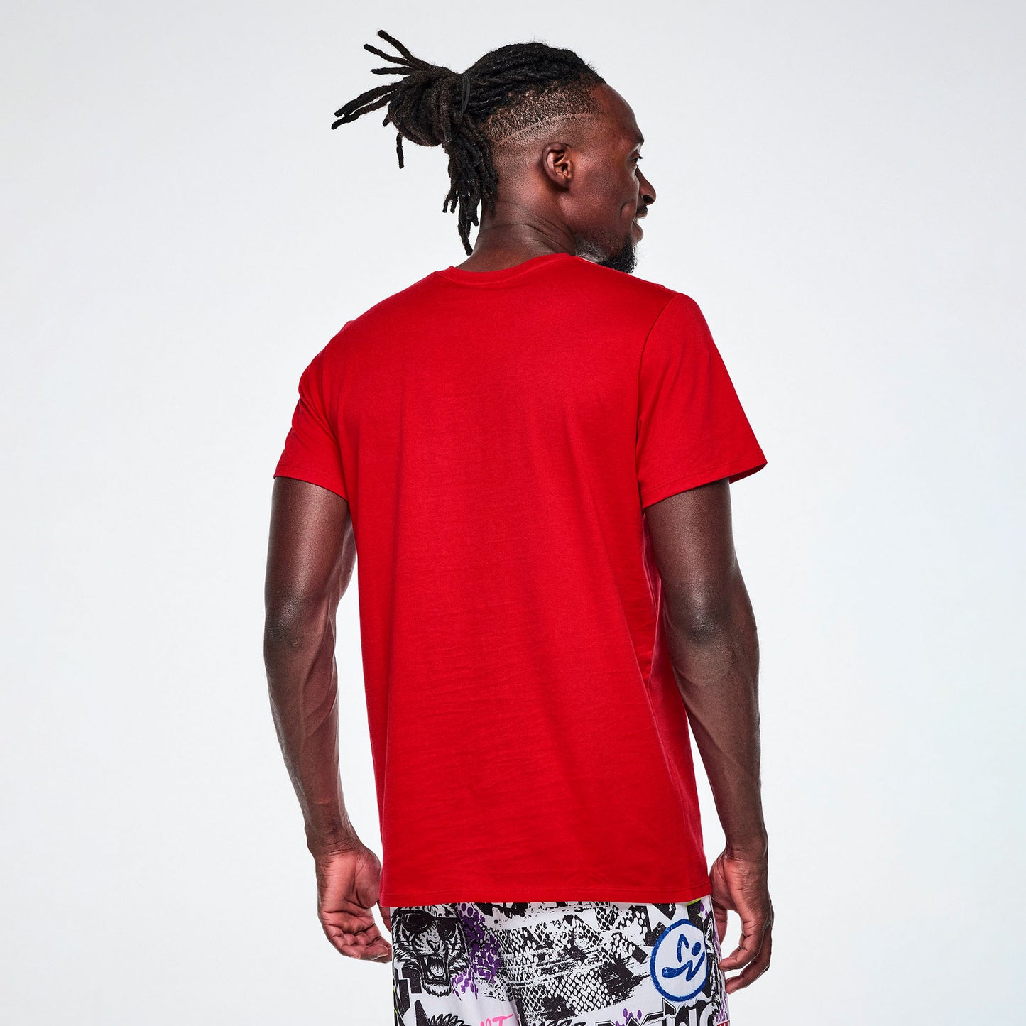 Rock 'n' Roll Unisex Crew Neck Tee - Red Z3T000441