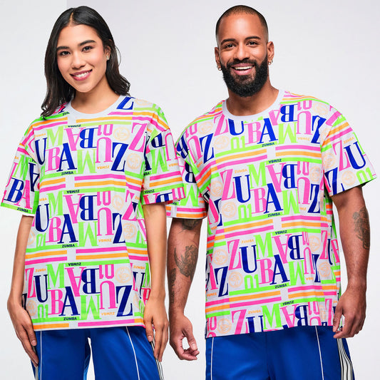 Dale-Z Unisex Oversized Crew Neck Top Z3T000443