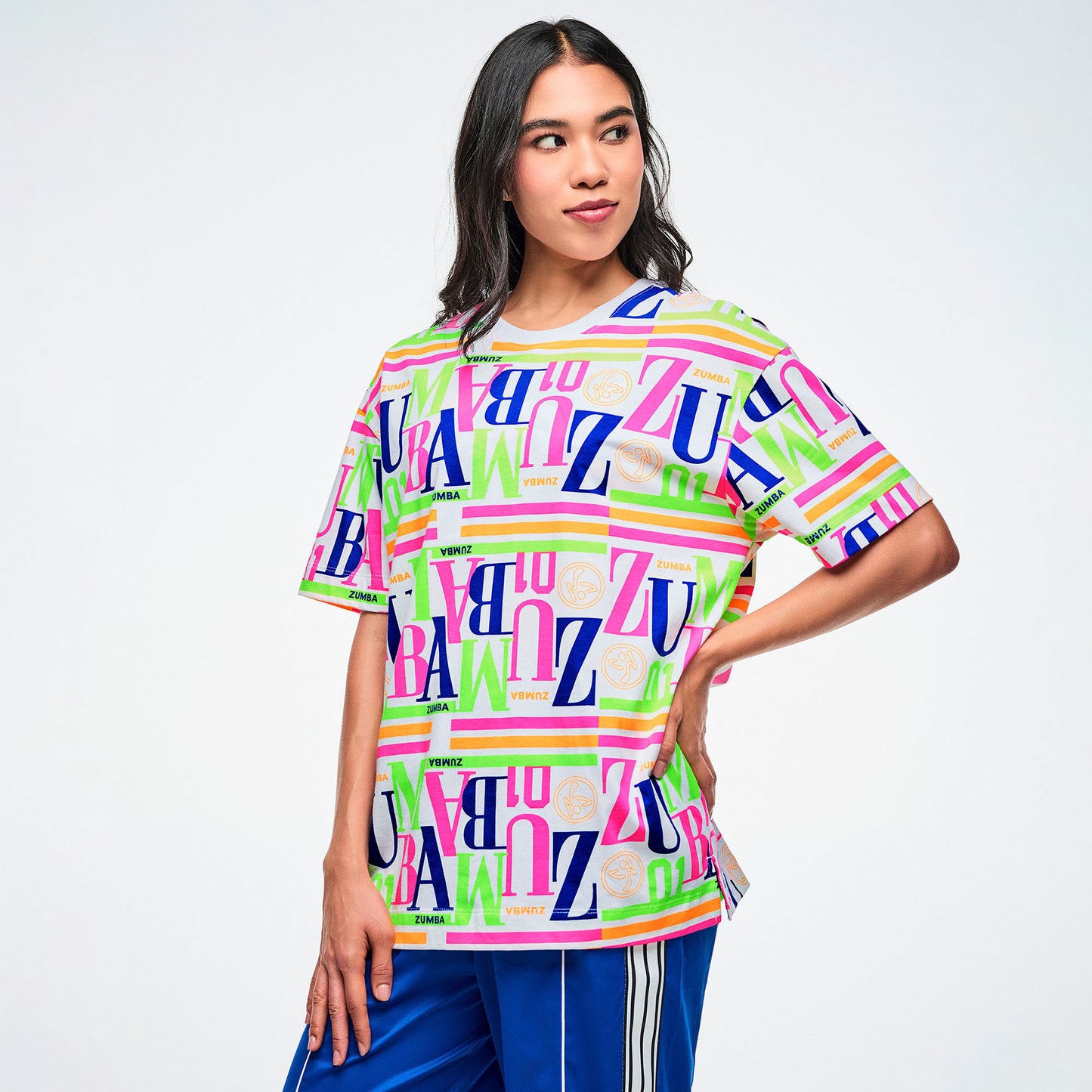 Dale-Z Unisex Oversized Crew Neck Top Z3T000443