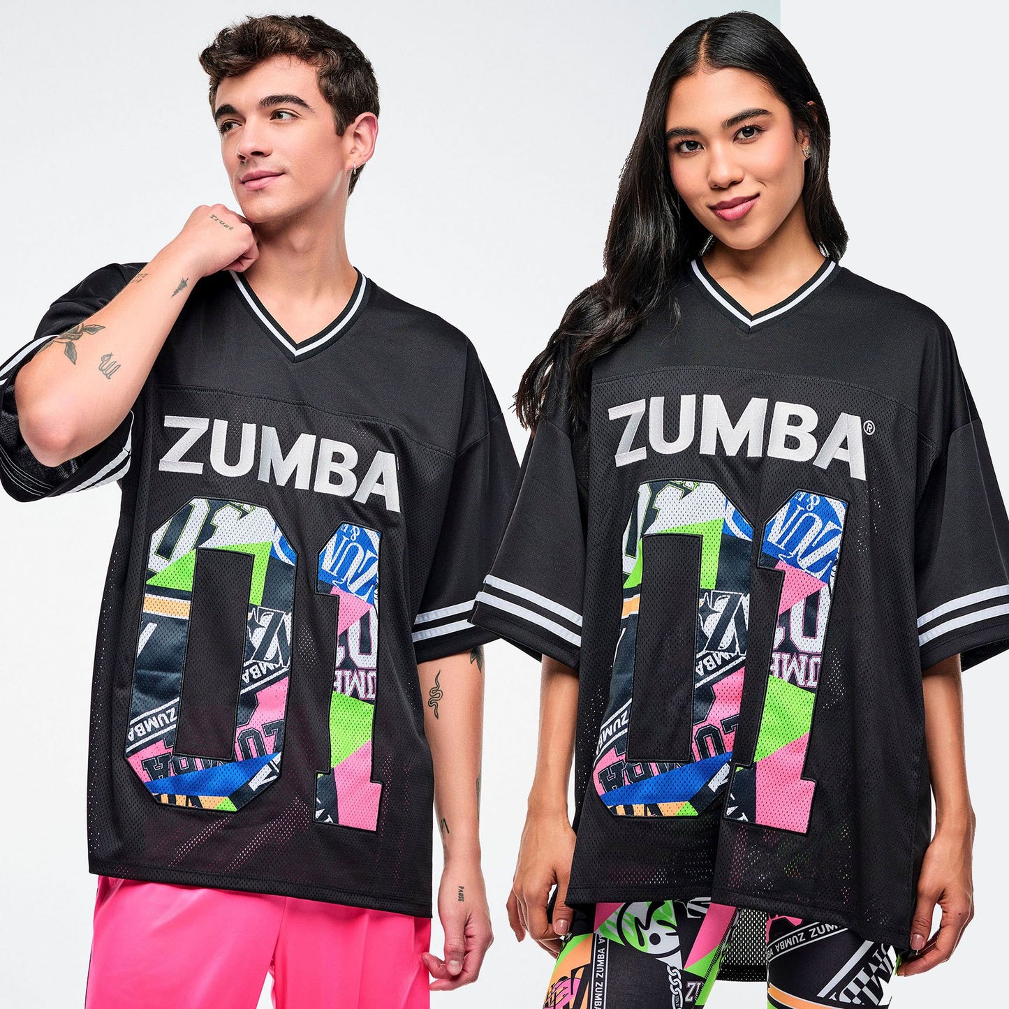 Dale-Z Oversized Sports Jersey Z3T000444