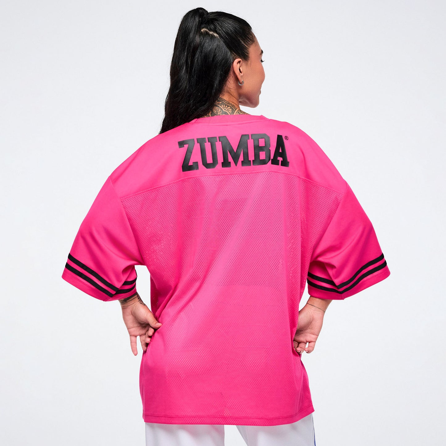 Worldwide Oversized Mesh Top Z3T000456