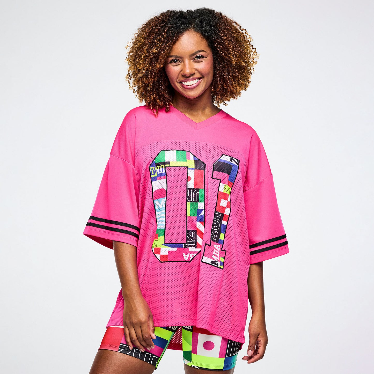 Worldwide Oversized Mesh Top Z3T000456