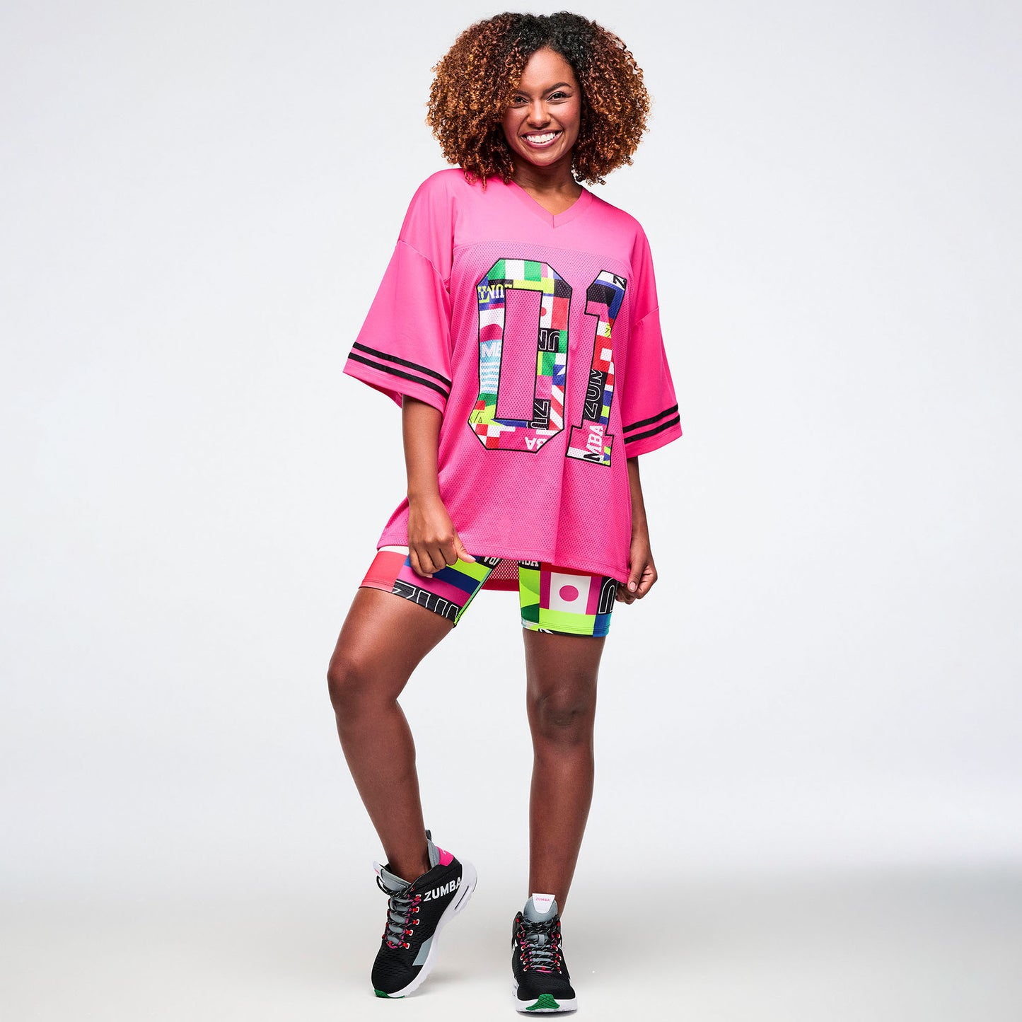 Worldwide Oversized Mesh Top Z3T000456