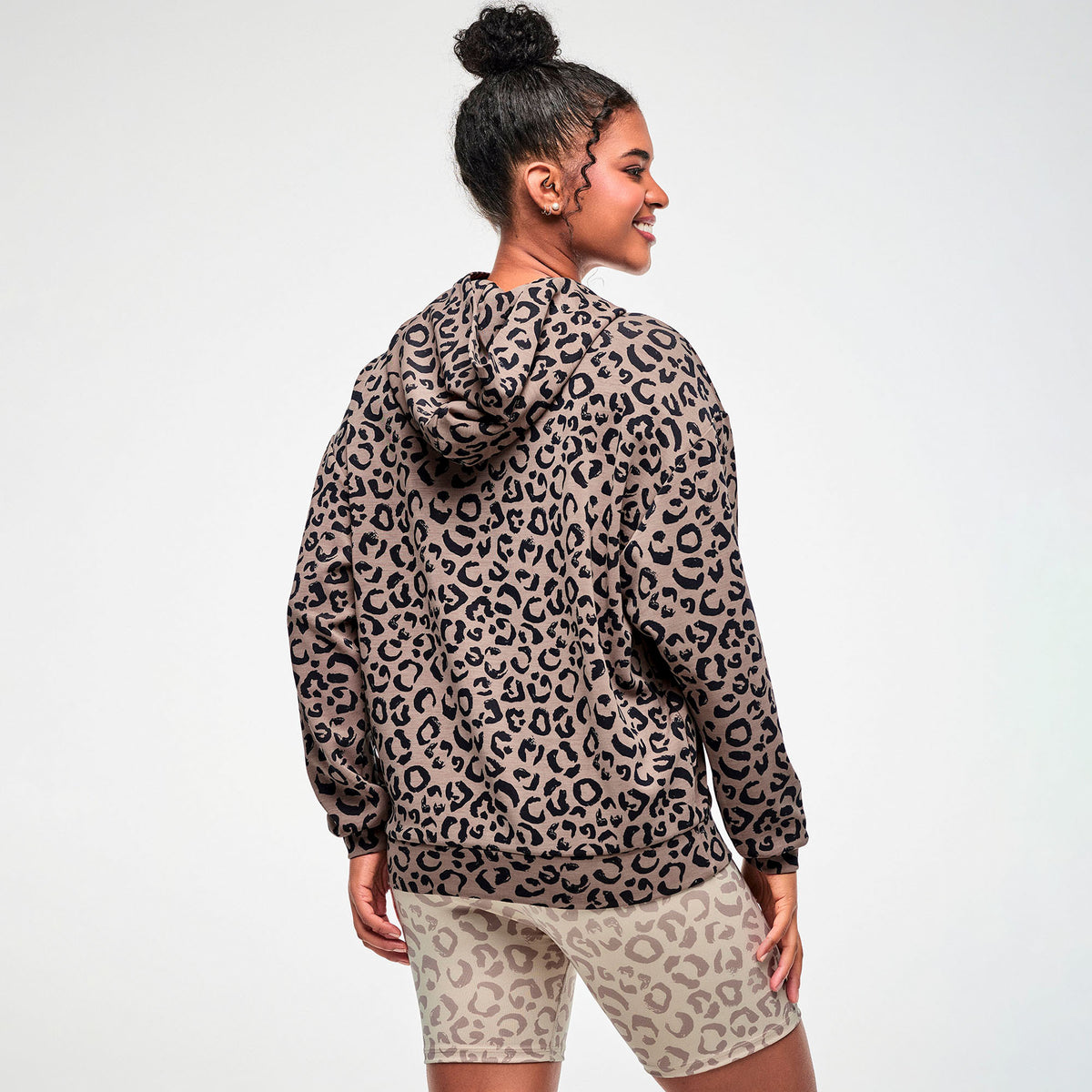 Zumba Modal Printed Pullover Sweatshirt