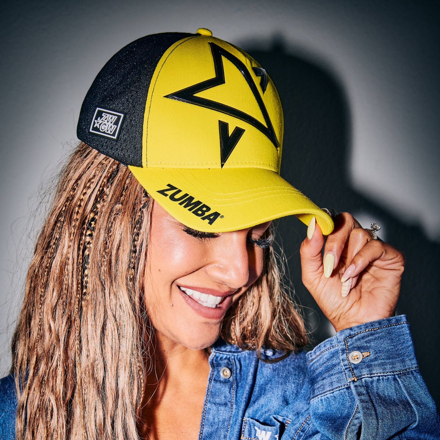 ZW Curved Brim Mesh Cap Z3A000297