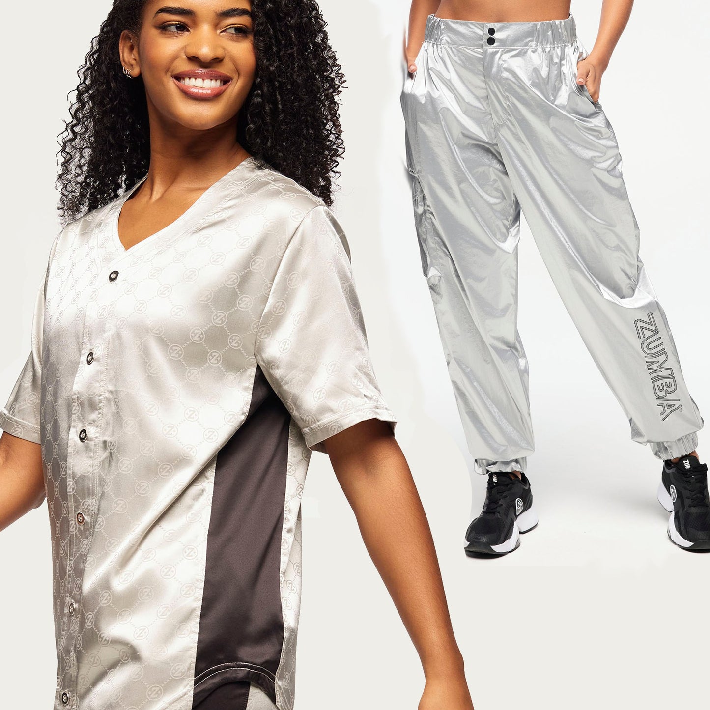 Zumba Runway Silver Set