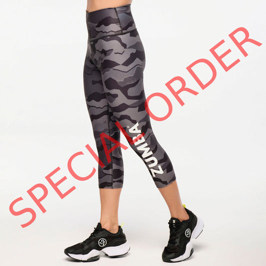Zumba Explore High Waisted Capri Leggings
