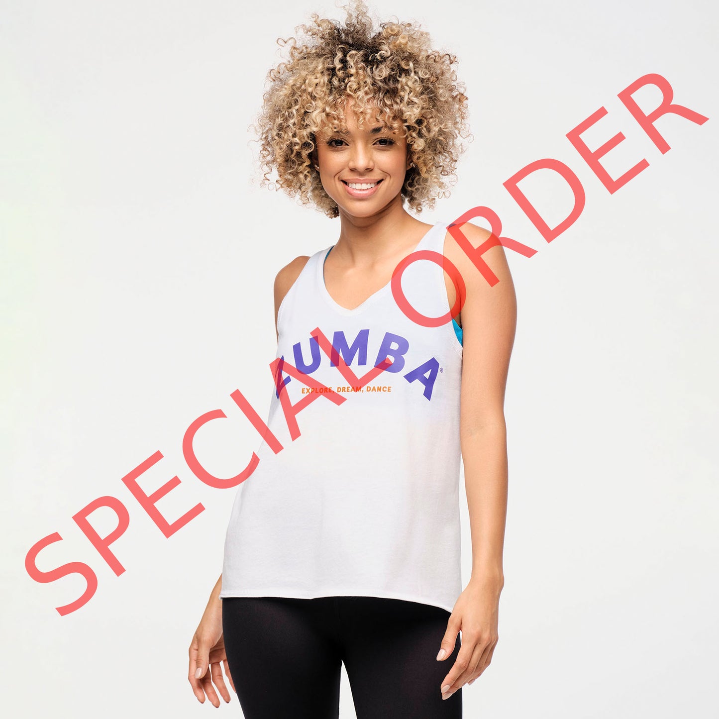 Zumba Explore Tank - Wear It Out White