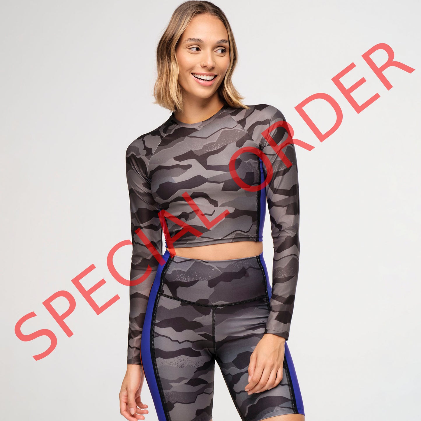 Zumba Explore Long Sleeve Crew Neck Top