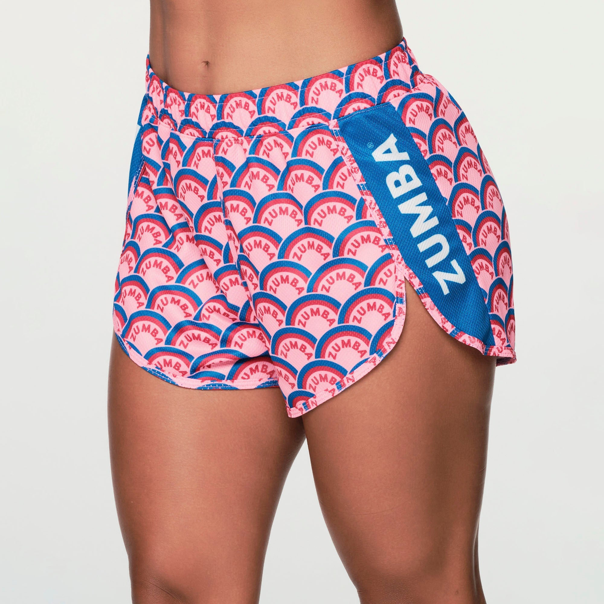 新作♪ズンバ Zumba Retro Beat Short - Pink-A-Boo 新作♪ズンバ Zumba Retro Beat Crop Tank - Pink-A-Boo (ZUMBA
