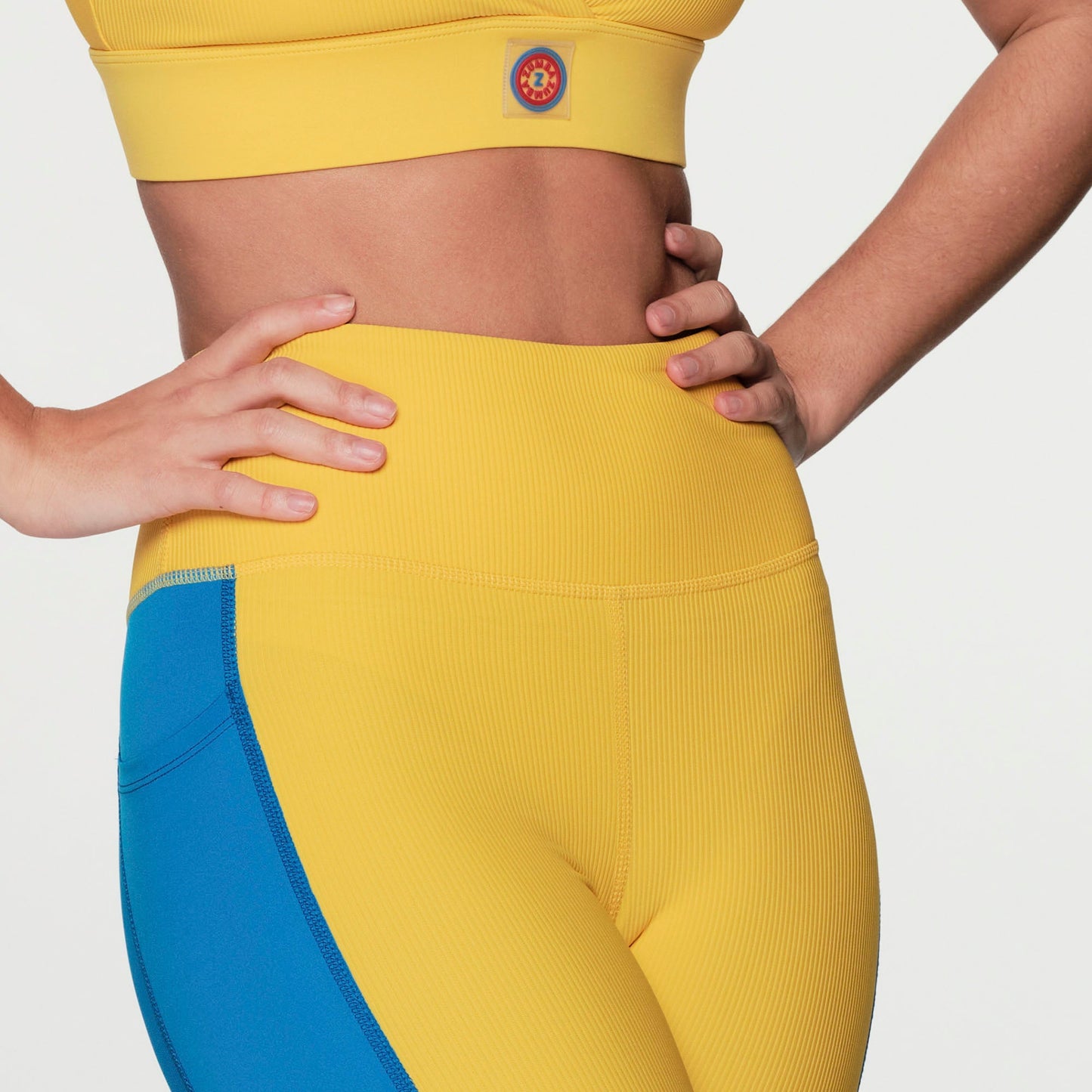 Zumba Bold High Waisted Crop Leggings