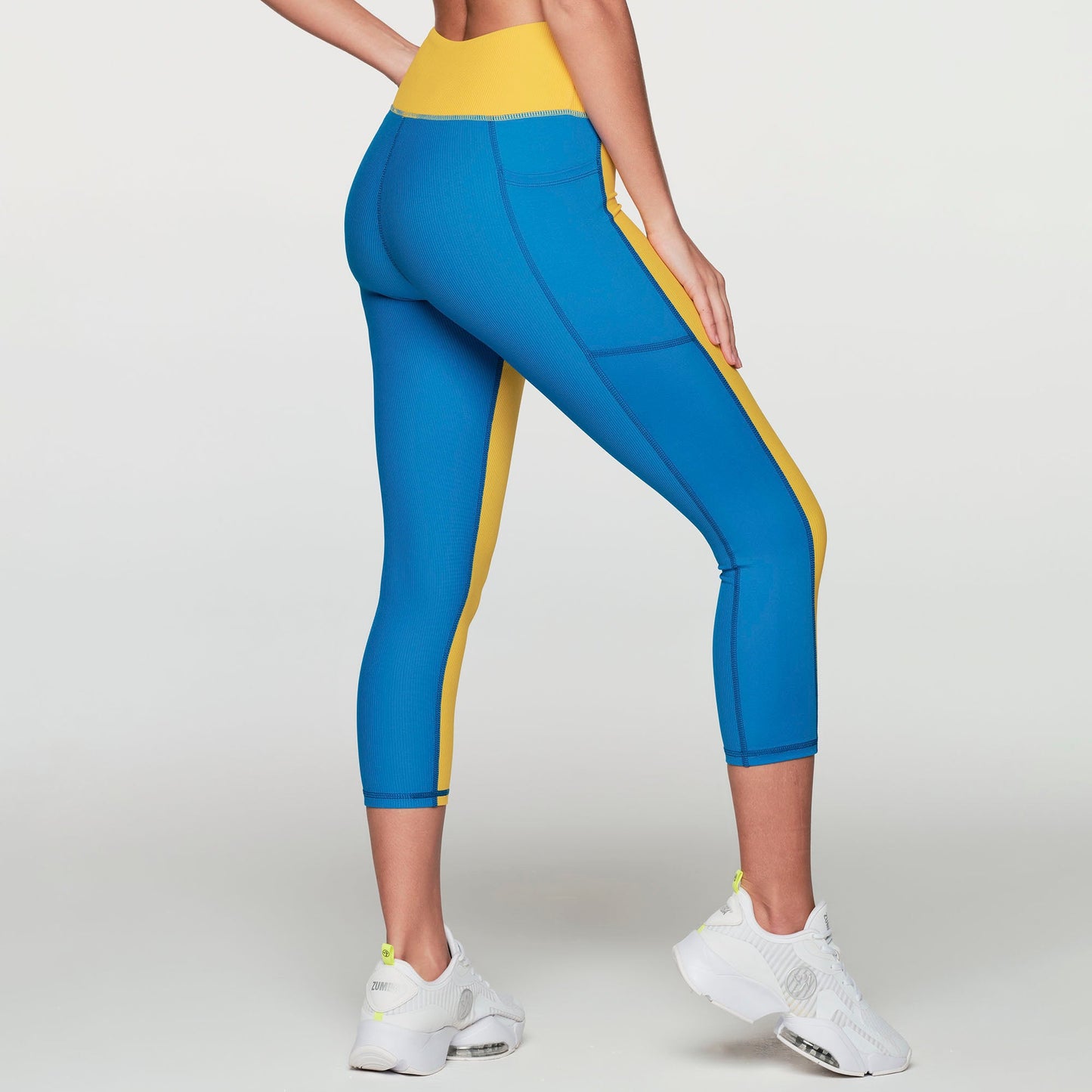 Zumba Bold High Waisted Crop Leggings