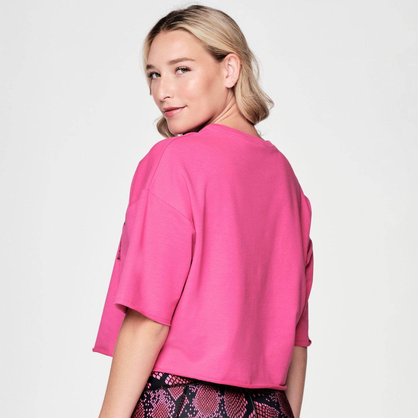 Zumba Love Oversized Crop Top